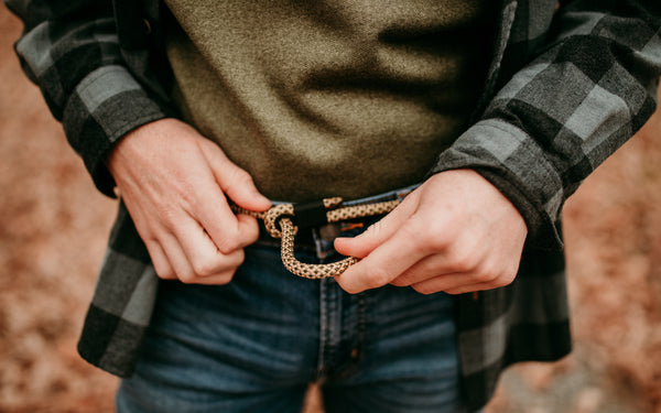How to Wear a Rope Belt