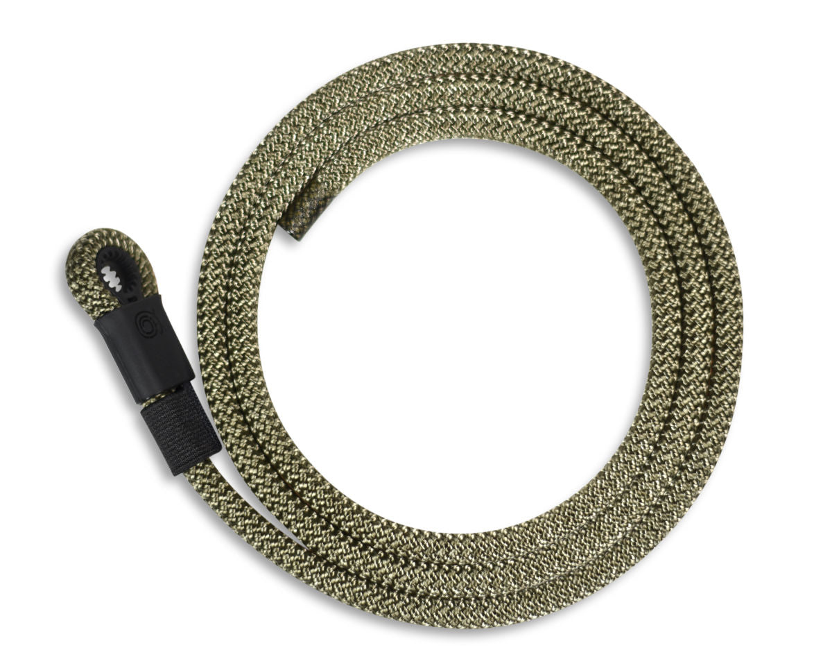 Solid Olive Green Rope Belt - Oli Cord Belt | Lizard Tail Belts