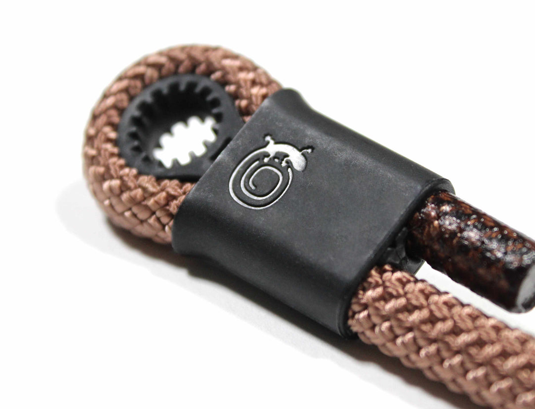 Solid Brown Rope Belt | Lizard Tail Belts