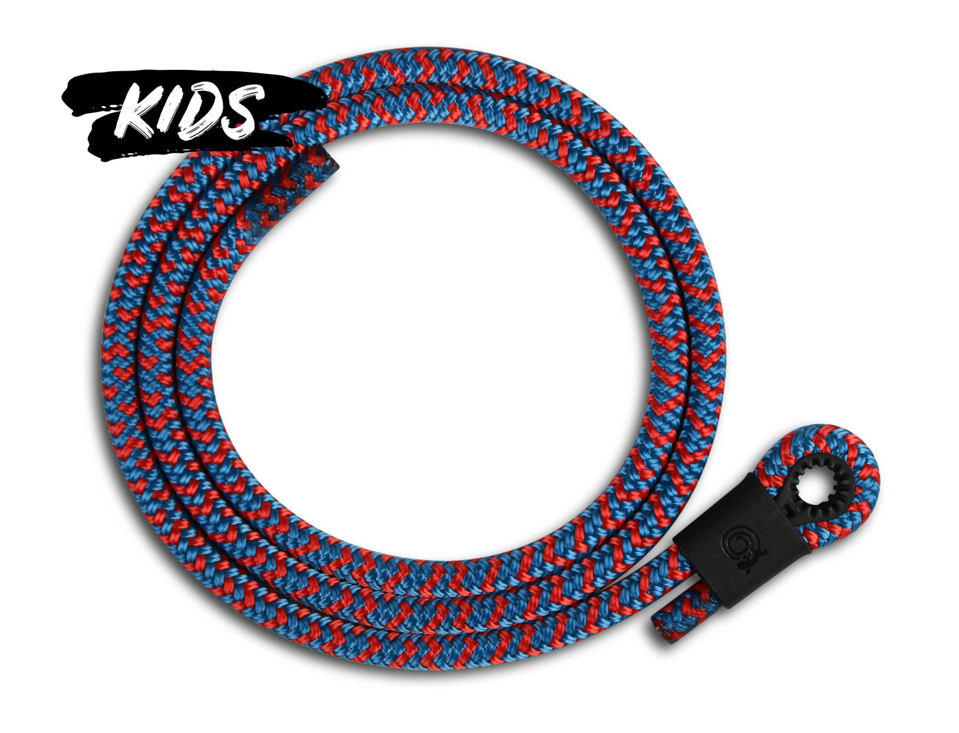 Lizard Tail Belts Ruckus Kit kids' red and blue rope belt