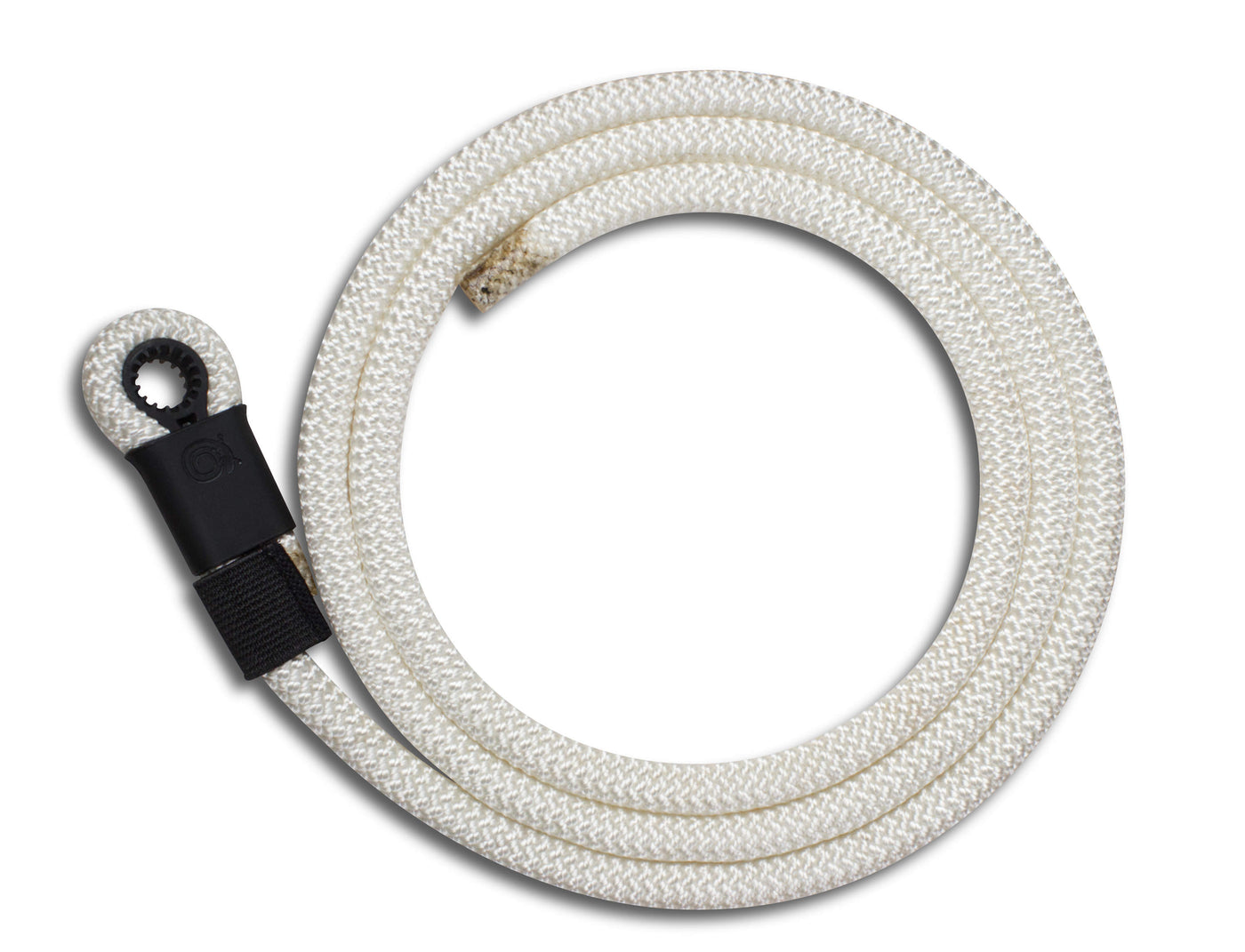 Lizard Tail Belts White Rope Belt