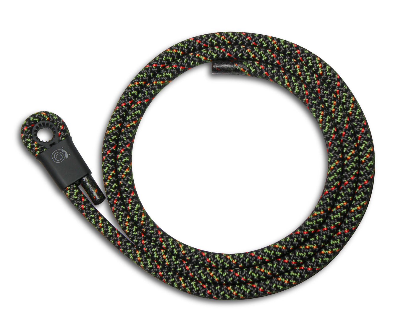 Lizard Tail Belts Newt black and olive rope belt