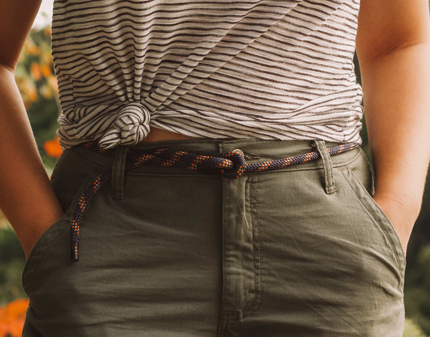How to Wear a Rope Belt – Lizard Tail Belts